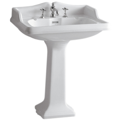 Whitehaus Bathroom Vanity Sinks, Whitesnow, Vitreous China Sinks,Vitreous China, Sinks with Faucets,with Faucet,faucet included,set, 3 Hole,3-holeSingle Hole,1 Hole,Single Hole, Vitreous China, Bathroom, Sink, 848130002446, AR834-AR805-1H