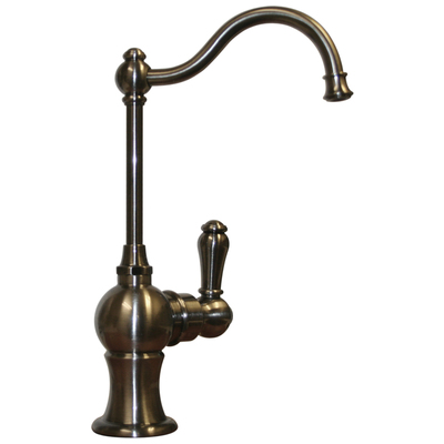 Kitchen Faucets Whitehaus Point Of Use Brass Pewter Kitchen WHFH3-C4121-P 848130011493 Faucet Pot Fillers Kitchen Faucets Kitchen Antique Brass Bronze Brush Br 