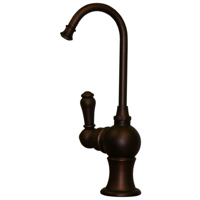 Kitchen Faucets Whitehaus Point Of Use Brass Mahogany Bronze Kitchen WHFH3-H4130-MB 848130000800 Faucet Pot Fillers Kitchen Faucets Kitchen Brass Bronze 