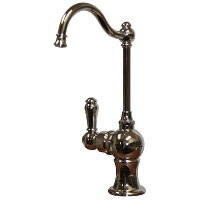 Kitchen Faucets Whitehaus Point Of Use Brass Polished Chrome Kitchen WHFH3-H4131-C 848130011172 Faucet Pot Fillers Kitchen Faucets Kitchen Brass Chrome 