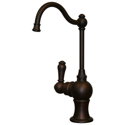 Kitchen Faucets Whitehaus Point Of Use Brass Mahogany Bronze Kitchen WHFH3-H4131-MB 848130011233 Faucet Pot Fillers Kitchen Faucets Kitchen Brass Bronze 
