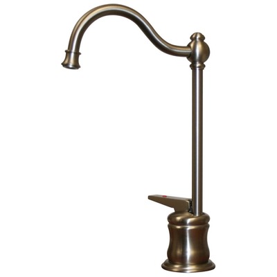Kitchen Faucets Whitehaus Point Of Use Brass Brushed Nickel Kitchen WHFH3-H66-BN 848130011059 Faucet Pot Fillers Kitchen Faucets Kitchen Antique Brass Brush BrushedCh 