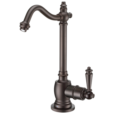 Kitchen Faucets Whitehaus Point Of Use Brass Oil Rubbed Bronze Kitchen WHFH-C1006-ORB 848130030715 Faucet Kitchen Brass Bronze 