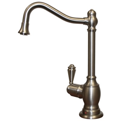 Kitchen Faucets Whitehaus Point Of Use Brass Brushed Nickel Kitchen WHFH-H3130-BN 848130010908 Faucet Pot Fillers Kitchen Faucets Kitchen Antique Brass Bronze Brush Br 