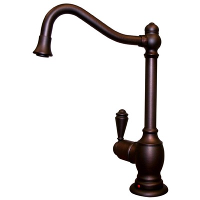 Kitchen Faucets Whitehaus Point Of Use Brass Mahogany Bronze Kitchen WHFH-H3130-MB 848130010953 Faucet Pot Fillers Kitchen Faucets Kitchen Antique Brass Bronze Brush Br 