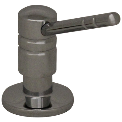 Soap Dispensers Whitehaus Accessories Brass Polished Chrome Kitchen WHSD1166-C 848130016702 Soap Dispenser 