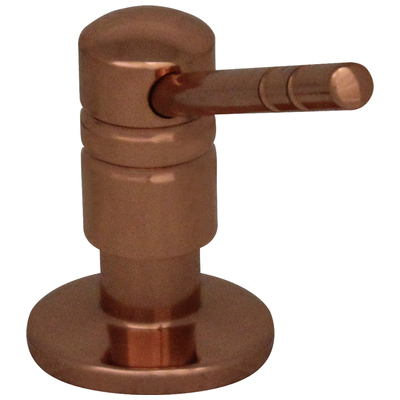 Soap Dispensers Whitehaus Accessories Brass Polished Copper Kitchen WHSD1166-CO 848130001630 Soap Dispenser 
