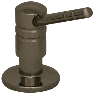 Soap Dispensers Whitehaus Accessories Brass Polished Nickel Kitchen WHSD1166-PN 848130016726 Soap Dispenser 
