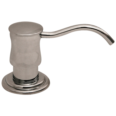 Soap Dispensers Whitehaus Accessories Brass Polished Chrome Kitchen WHSD45N-C 848130016634 Soap Dispenser 