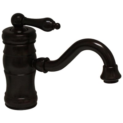 Bathroom Faucets Whitehaus Vintage III Brass Oil Rubbed Bronze Bathroom WHSL3-9722-ORB 848130020358 Faucet Single Hole Modern Traditional Bathroom Faucets Bathroom Sing Single 