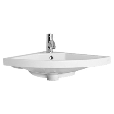 Whitehaus Wall Mount Sinks, Whitesnow, Vitreous China , White, Complete Vanity Sets, Vitreous China, Bathroom, Sink, 848130018430, LU010