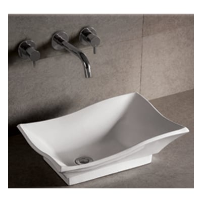 Whitehaus Bathroom Vanity Sinks, Whitesnow, 
