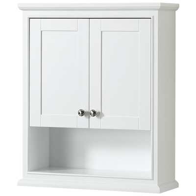 Storage Cabinets Wyndham Deborah White WCS2020WCWH 700161168358 Wall Cabinet Whitesnow Bathroom White 