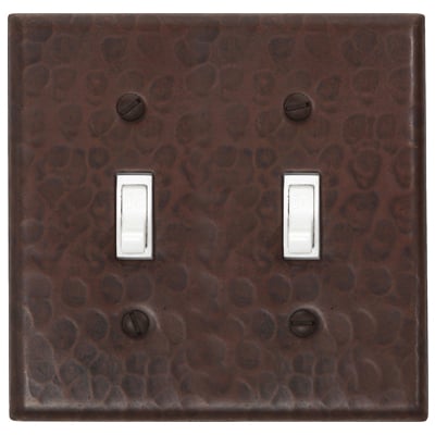 Outlet and Switch Plates sierra copper Tempered SC-CDG-T2 Complete Vanity Sets 