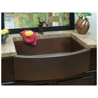 Single Bowl Sinks sierra copper Satin Nickel SC-WTB-25 Single Copper Satin Nickel 