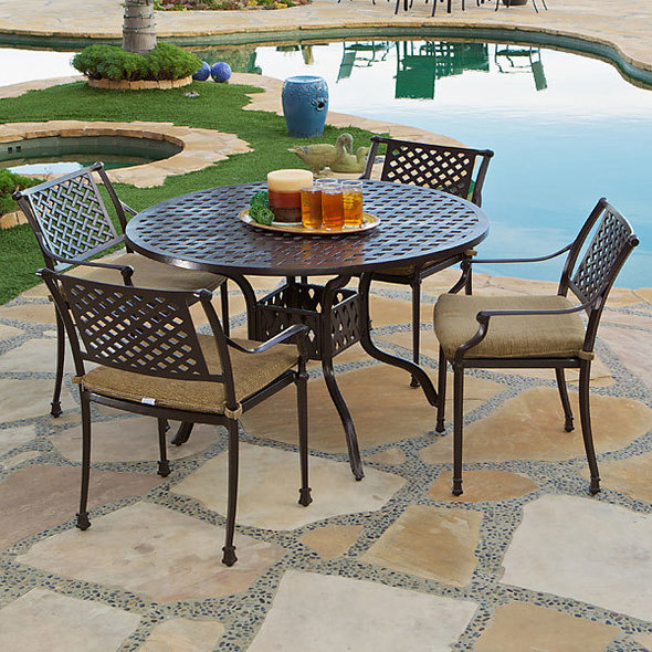 table and chair covers AFD Outdoor/Patio Brown