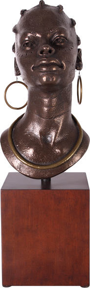 bronze frog sculpture AFD Accessories/Other Decor Bronze Tone, Faux Wood
