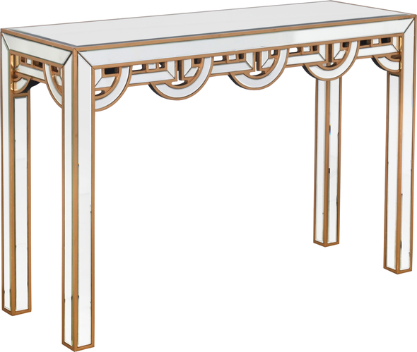 long skinny side table AFD Furniture/Tables Gold, Mirrored