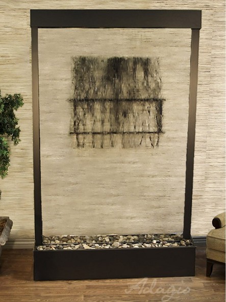 indoor water fountain for wall Adagio ClearGlass
