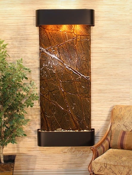 in wall fountain Adagio BrownMarble