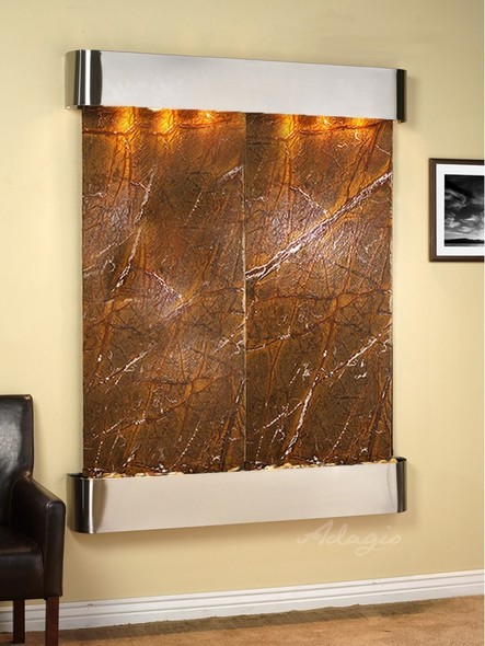 wall water fountain Adagio BrownMarble