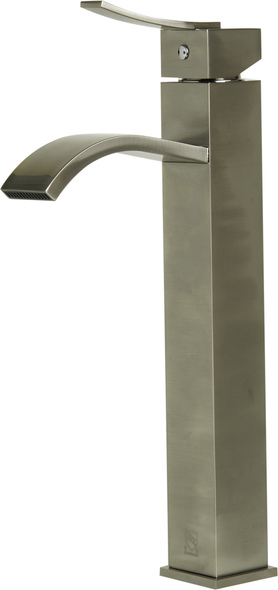 wide single vanity Alfi Bathroom Faucet Bathroom Faucets Brushed Nickel Modern