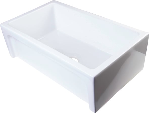 farmhouse sinks and faucets Alfi Kitchen Sink White Traditional