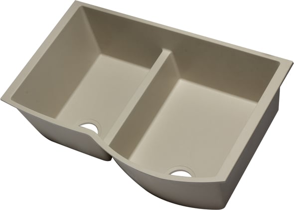 white composite undermount kitchen sink Alfi Kitchen Sink Biscuit Modern