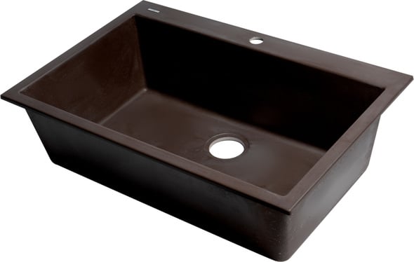 30 drop Alfi Kitchen Sink Chocolate Modern