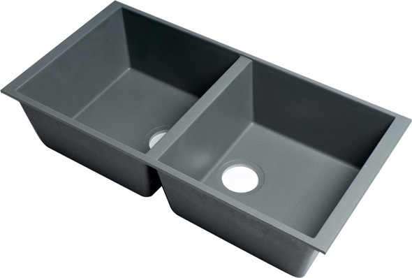 20 gauge sink Alfi Kitchen Sink Titanium Modern