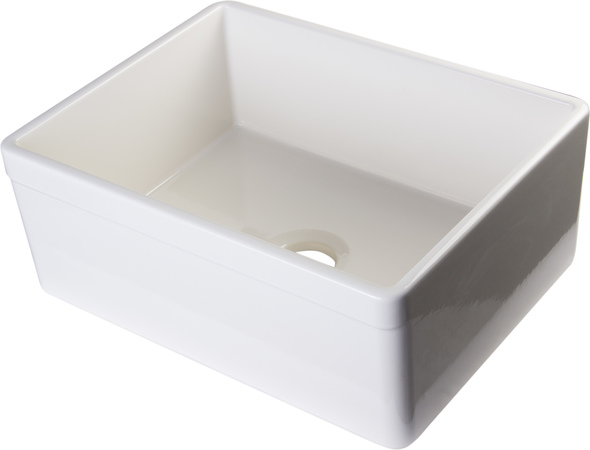 sink and drainboard Alfi Kitchen Sink Biscuit Traditional