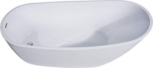 two piece tub Alfi Tub White Modern