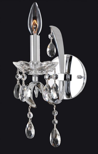 wall mounted hanging lights Allegri Wall Sconce Firenze Clear Transitional