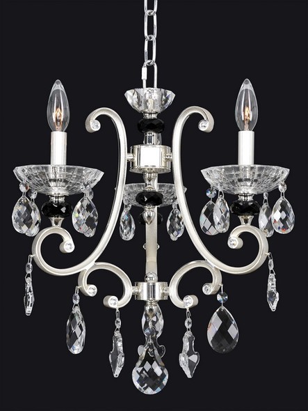 crystal chandelier with shades Allegri Chandelier Firenze Clear Modern Classic