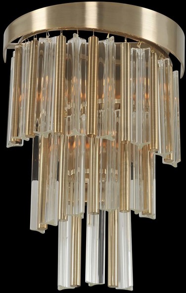 Allegri Wall Sconce Wall Sconces Firenze Clear Casual Luxury