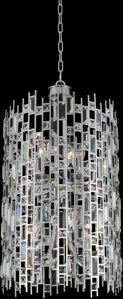 hanging chandelier crystals Allegri Foyer Chandelier Firenze Clear Modern