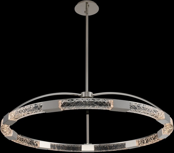 silver pendant light fitting Allegri Pendant Artisan Handcut Firenze Casual Luxury