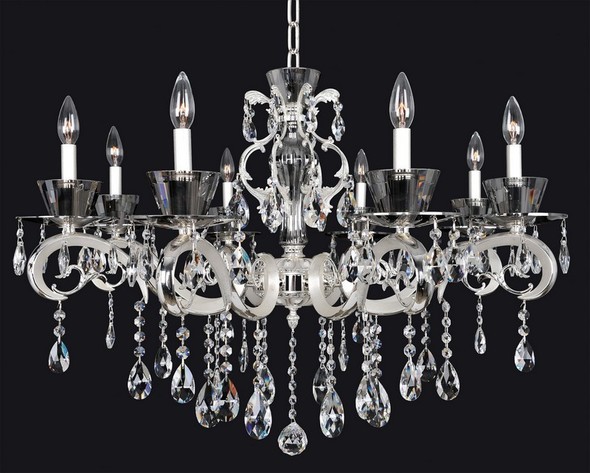 replace chandelier with light fixture Allegri Chandelier Swarovski Elements Clear Contemporary