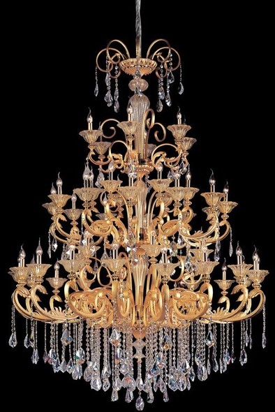 chandelier with hanging crystals Allegri Chandelier Swarovski Elements Clear Traditional
