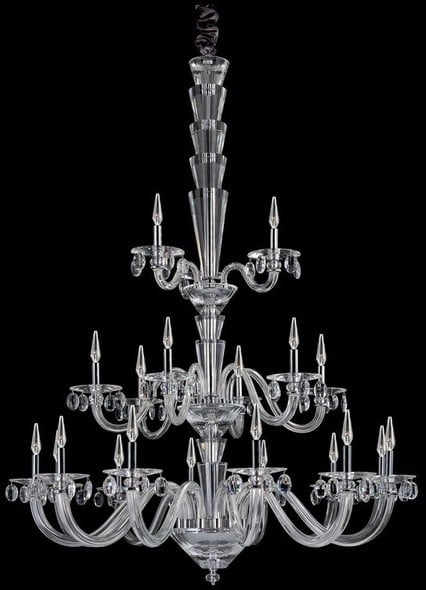 lighting small chandelier Allegri Chandelier Firenze Clear Art Deco