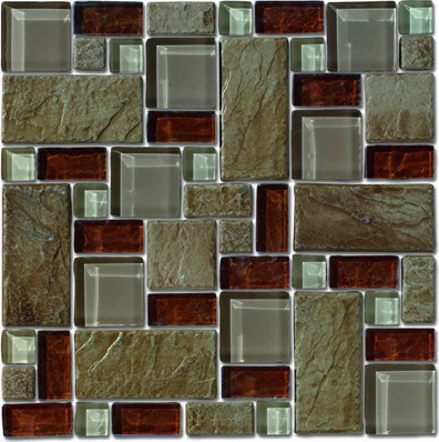 12 x 12 decorative tile Altto Glass