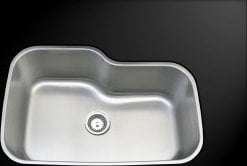 undermount kitchen sink single basin AmeriSink Single Bowl Kitchen Sink