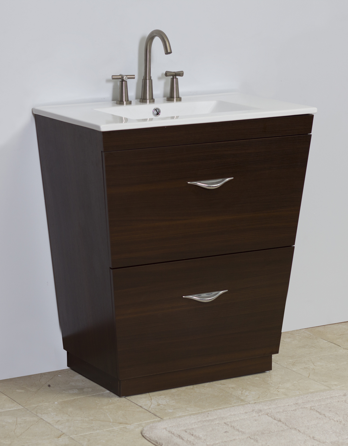 vanity counter tops with sink American Imaginations Vanity Set Bathroom Vanities Wenge Modern