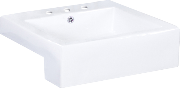 wc and sink unit American Imaginations Vessel Set Bathroom Vanity Sinks White Modern