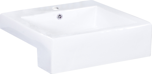vessel basin sink American Imaginations Vessel Set Bathroom Vanity Sinks White Modern