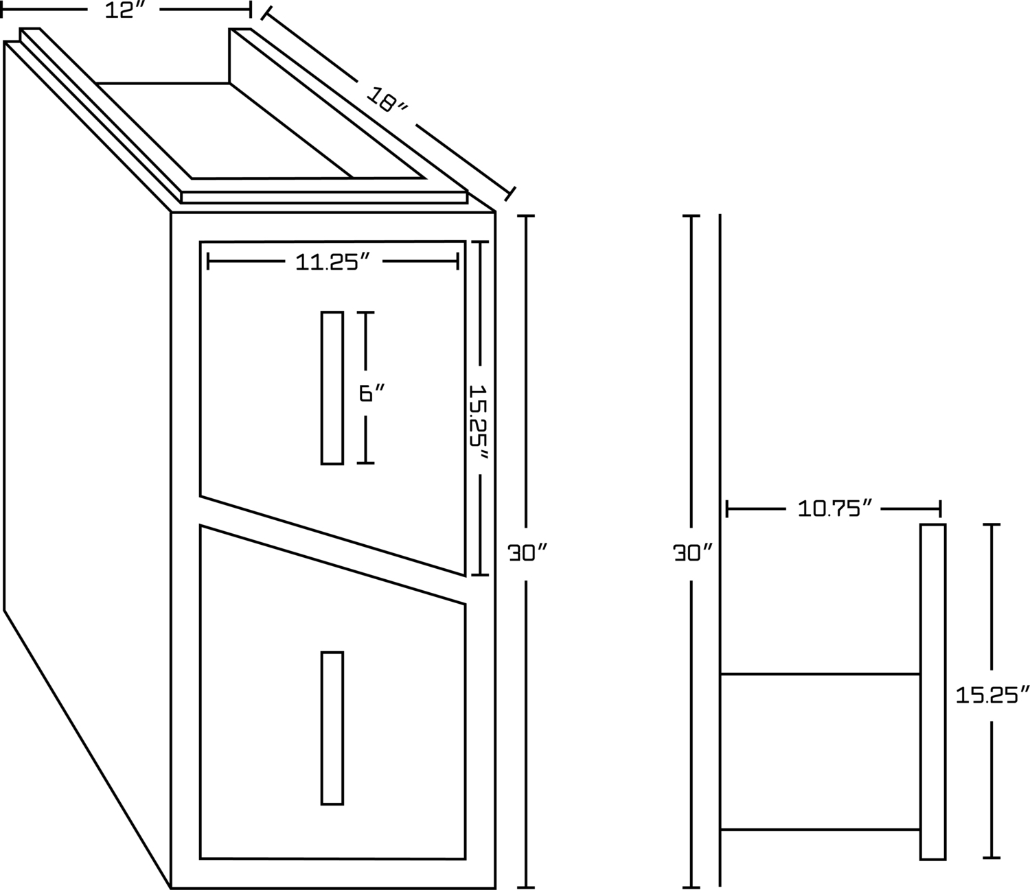 wood bathroom wall cabinet American Imaginations Modular Drawer Storage Cabinets Dawn Grey Modern