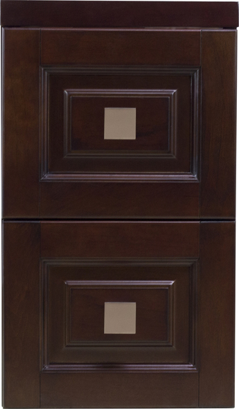 single sink vanity with drawers American Imaginations Modular Drawer Storage Cabinets Tobacco Transitional
