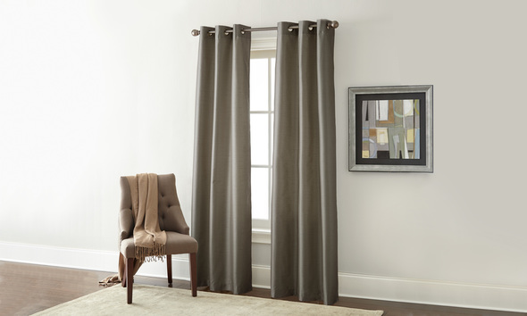 black and gray living room curtains Amrapur Drapes and Window Treatments