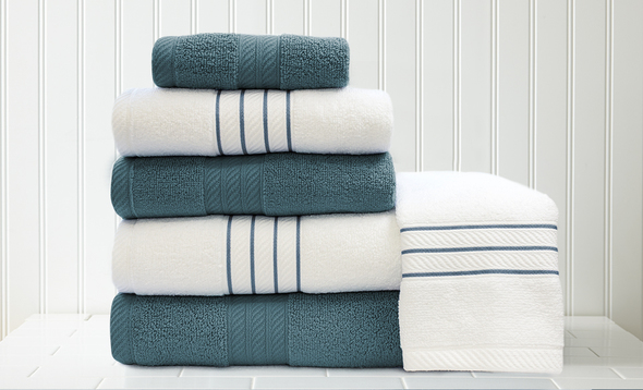 set of 6 bath towels Amrapur