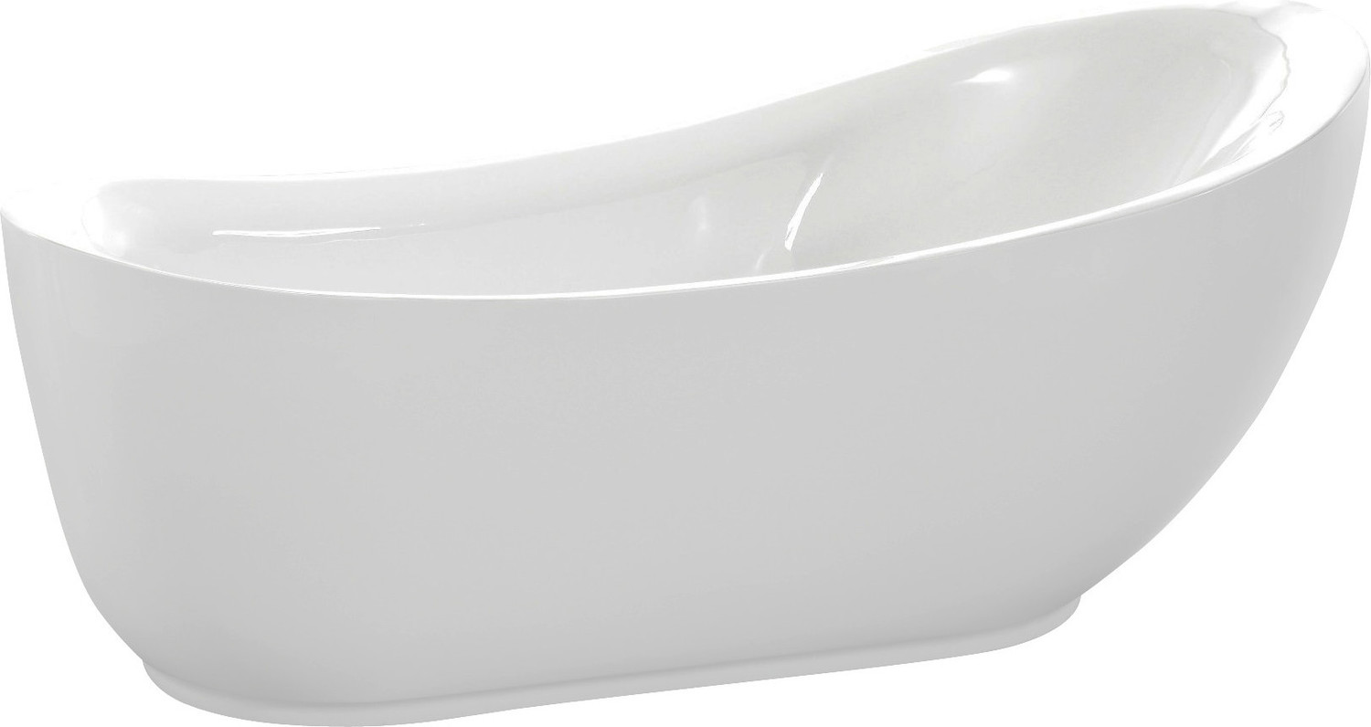 bathtub floor trim ideas Anzzi BATHROOM - Bathtubs - Freestanding Bathtubs - One Piece - Acrylic White